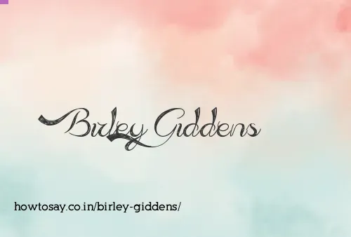 Birley Giddens