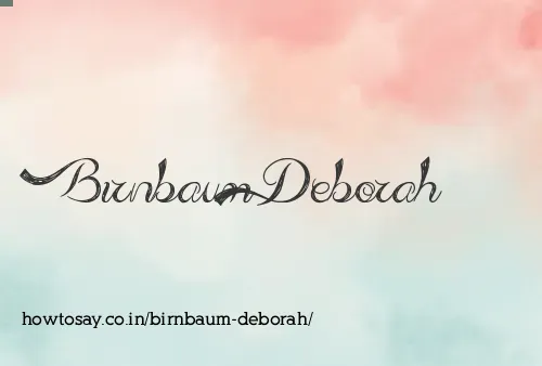 Birnbaum Deborah