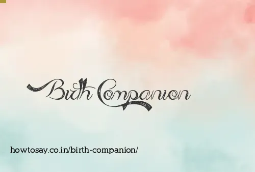 Birth Companion