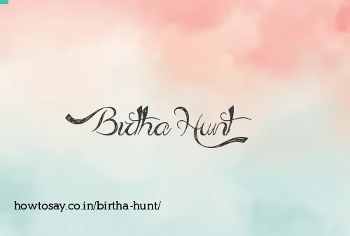 Birtha Hunt