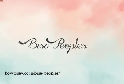 Bisa Peoples