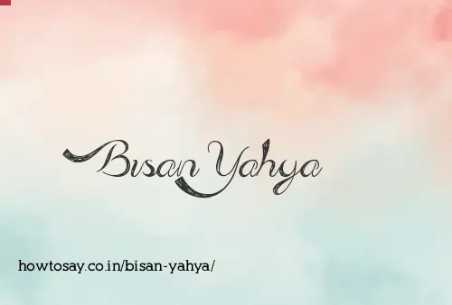 Bisan Yahya