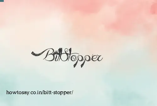 Bitt Stopper