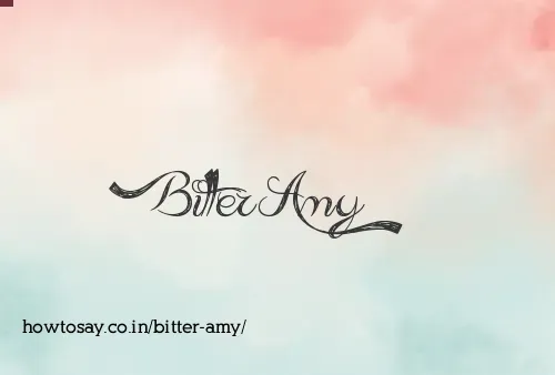 Bitter Amy
