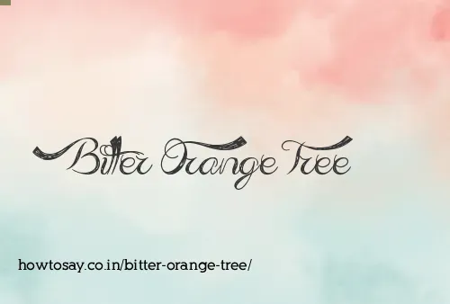 Bitter Orange Tree