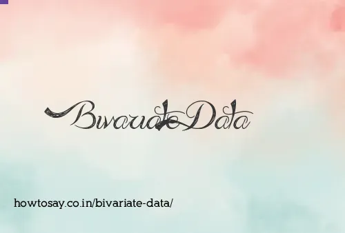 Bivariate Data