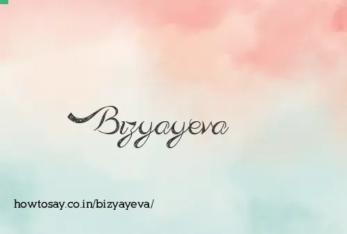 Bizyayeva