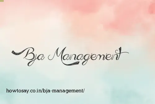 Bja Management