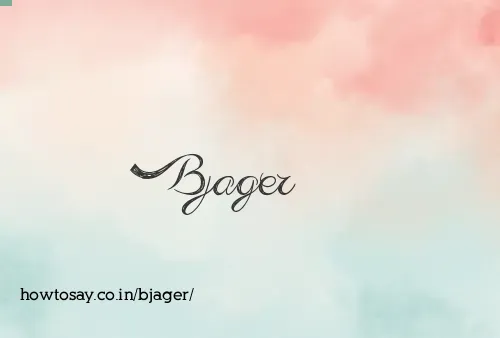 Bjager