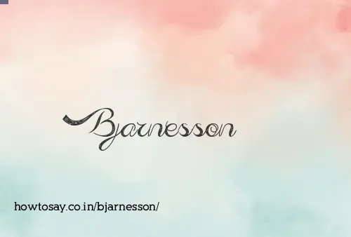 Bjarnesson