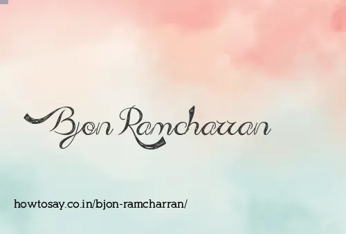 Bjon Ramcharran