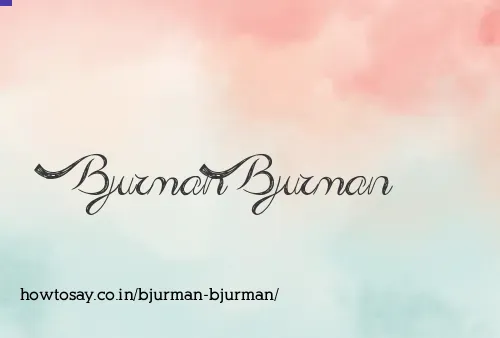 Bjurman Bjurman