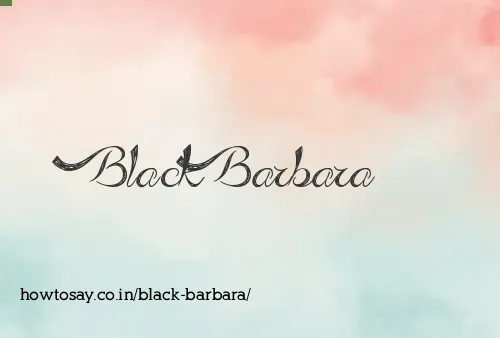 Black Barbara