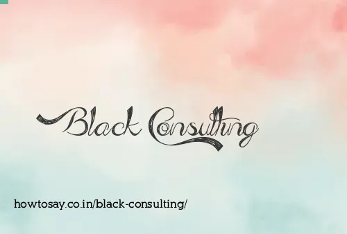 Black Consulting