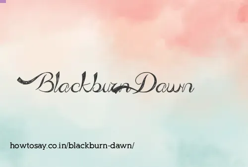 Blackburn Dawn
