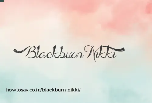 Blackburn Nikki
