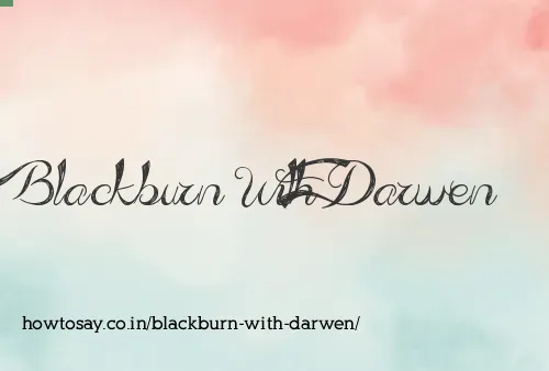 Blackburn With Darwen