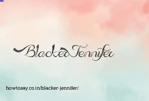 Blacker Jennifer