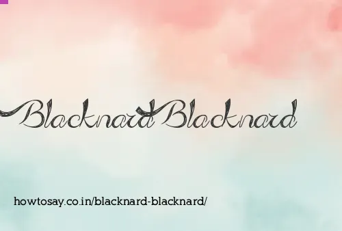 Blacknard Blacknard