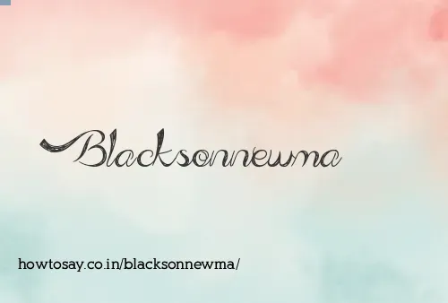 Blacksonnewma
