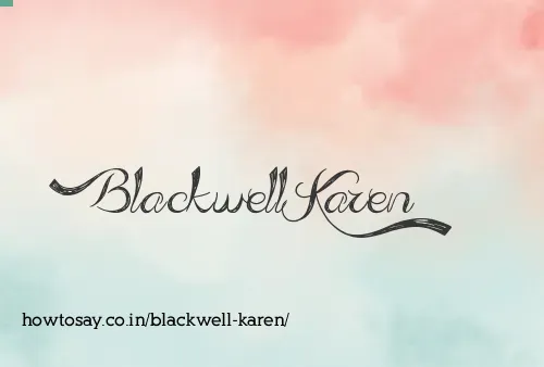 Blackwell Karen