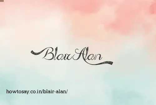 Blair Alan