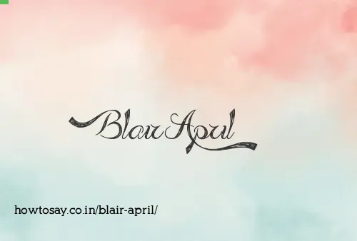 Blair April