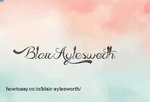 Blair Aylesworth