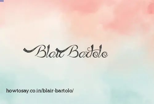 Blair Bartolo