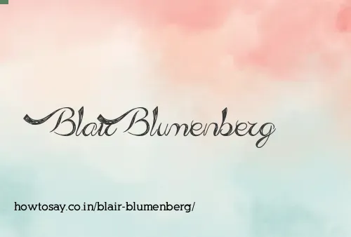 Blair Blumenberg