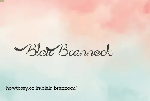 Blair Brannock