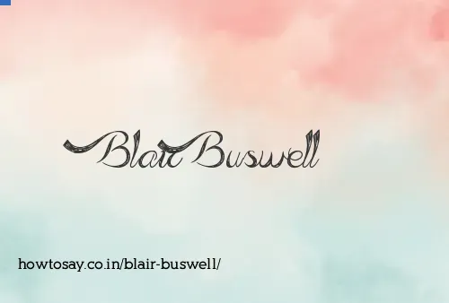 Blair Buswell