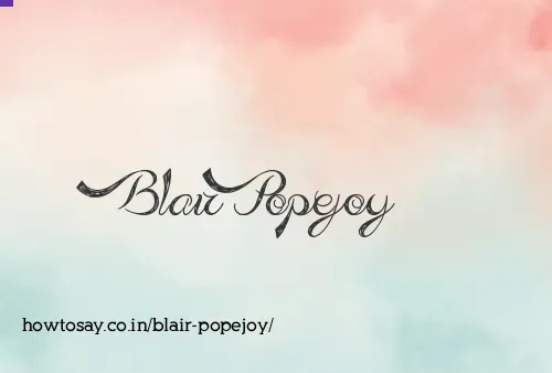 Blair Popejoy
