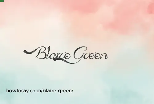 Blaire Green
