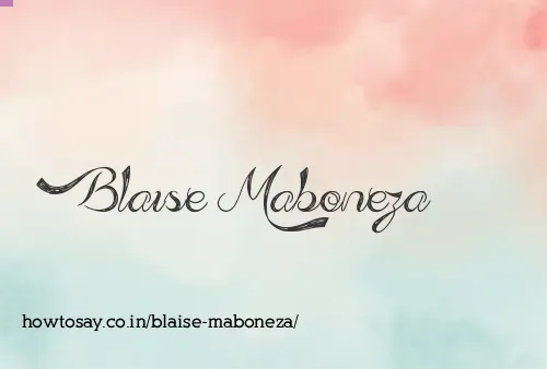 Blaise Maboneza