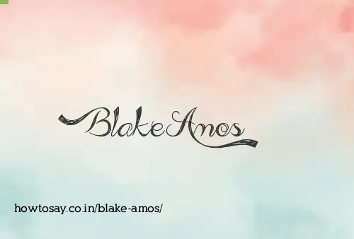 Blake Amos