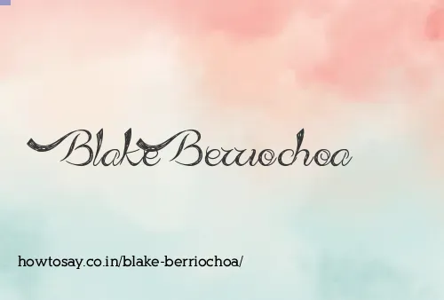 Blake Berriochoa