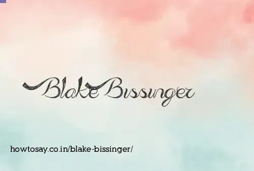 Blake Bissinger