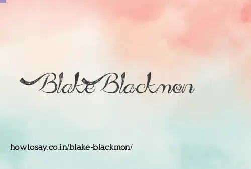 Blake Blackmon