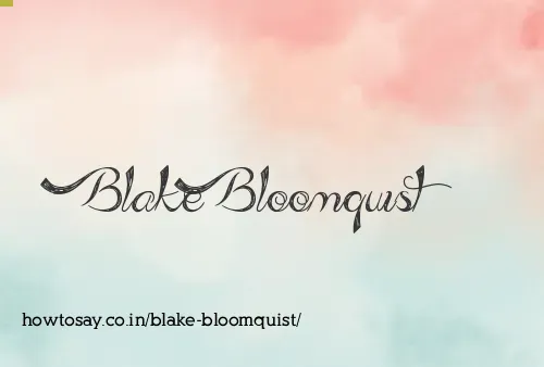 Blake Bloomquist