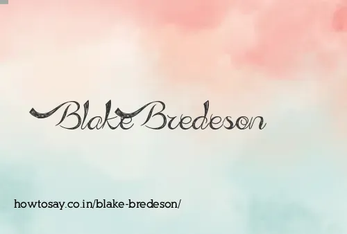 Blake Bredeson