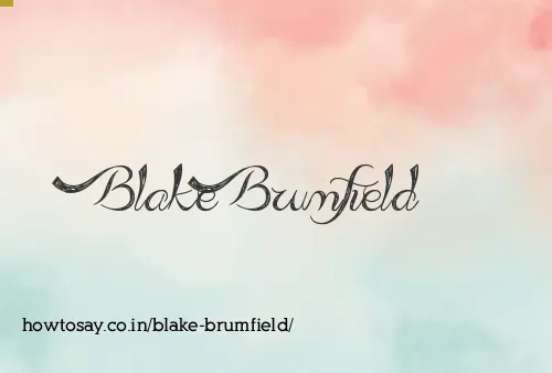 Blake Brumfield