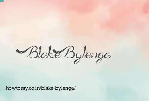 Blake Bylenga