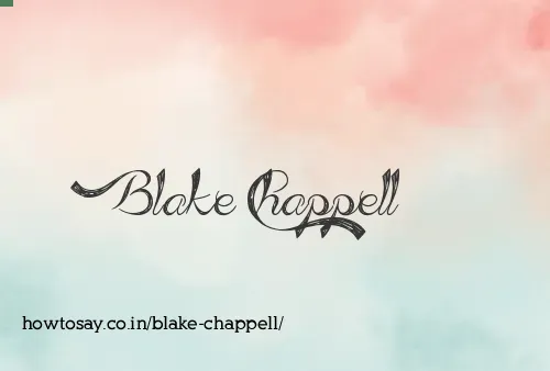 Blake Chappell