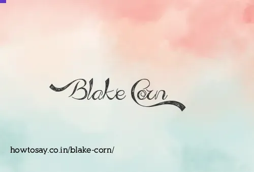 Blake Corn