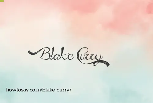 Blake Curry