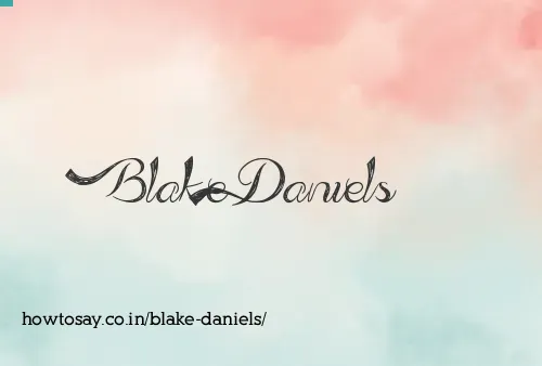 Blake Daniels