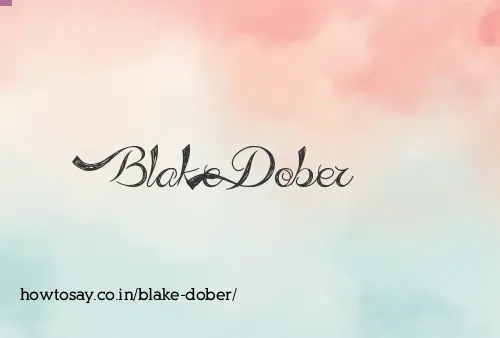 Blake Dober