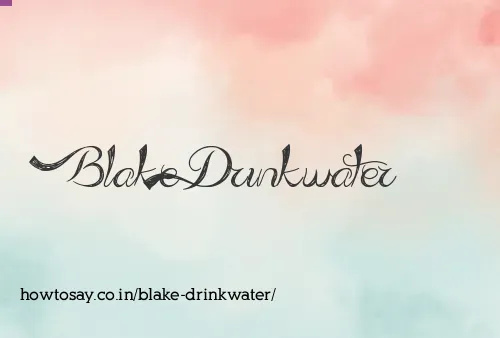 Blake Drinkwater