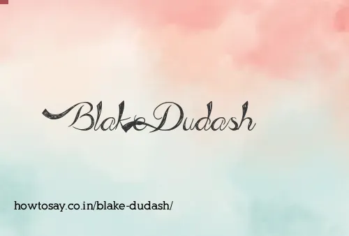 Blake Dudash